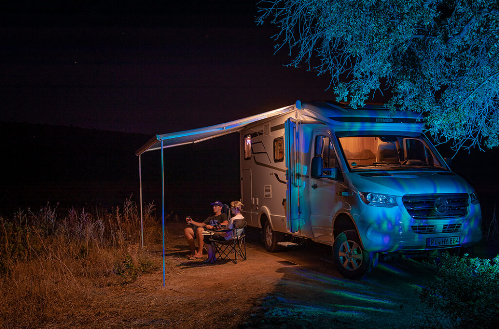 Hymer MLT 570 Abendstimmung