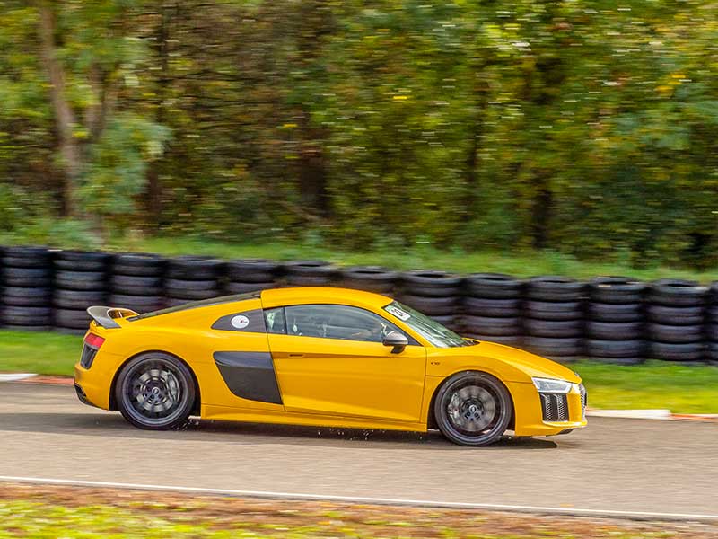 Audi R8 Rennstrecke